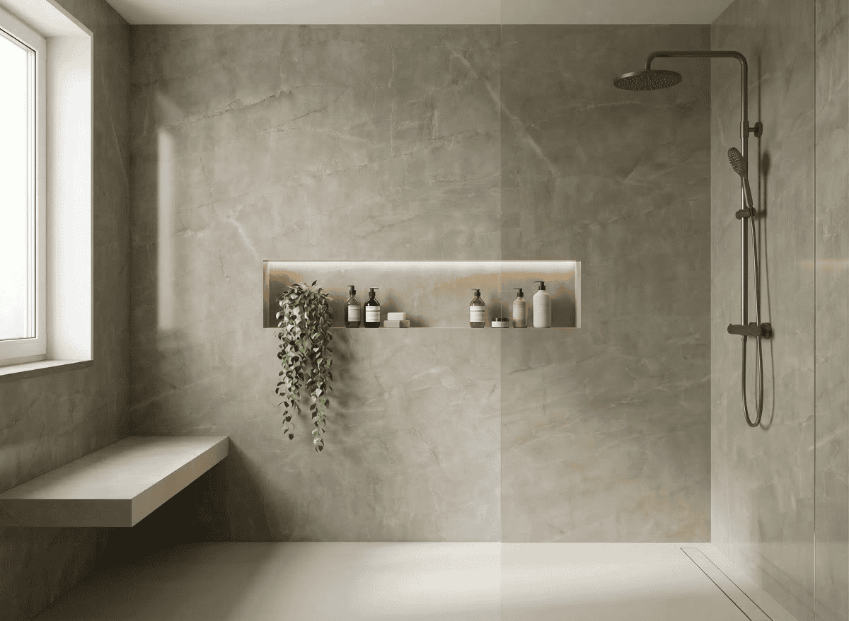 NATUURSTEEN PANEEL: Basalt naturel - 280 x 110cm - Afbeelding 2