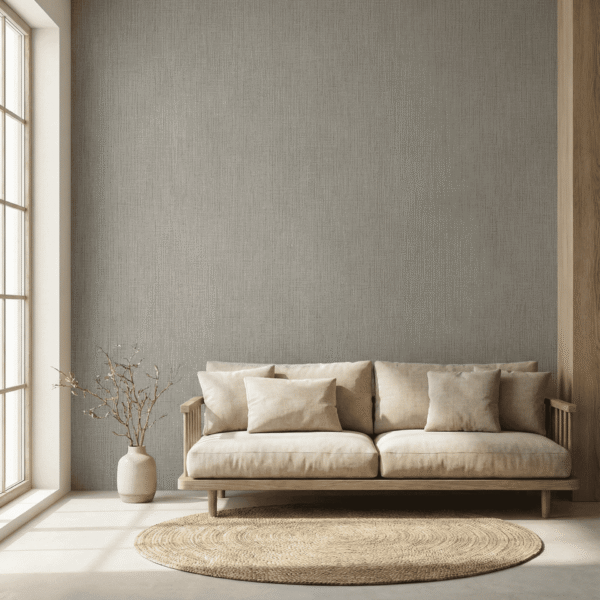 TEXTIEL PANEEL: Linnen Donker grijs - 280 x 110cm - Afbeelding 6