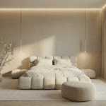 TEXTIEL PANEEL: Linnen licht grijs - 280 x 110cm - Afbeelding 6