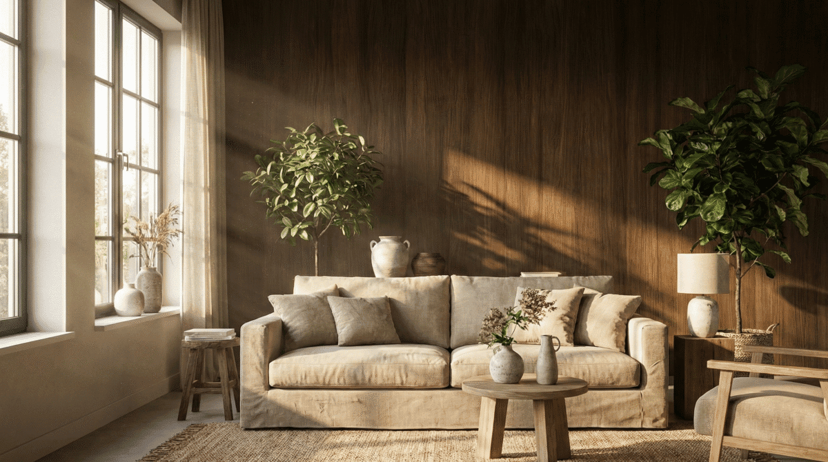 HOUT PANEEL: Eiken Donker klassiek - Afbeelding 2