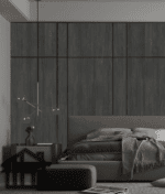 HOUT PANEEL: Eiken Dark Grey - 280 x 110 cm - Afbeelding 5