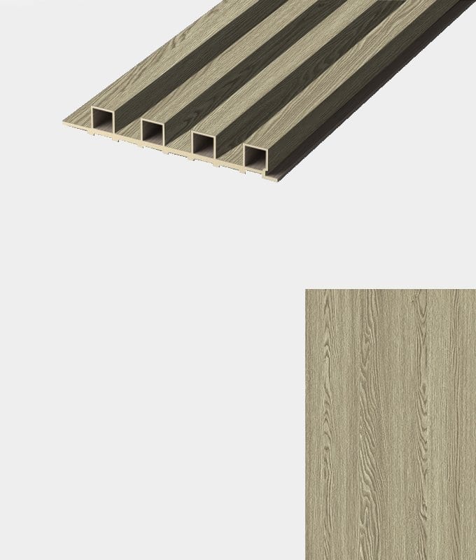 8032-1 LATTEN PANEEL: Eiken light - L 280X B 17X H2,35 cm - Afbeelding 1