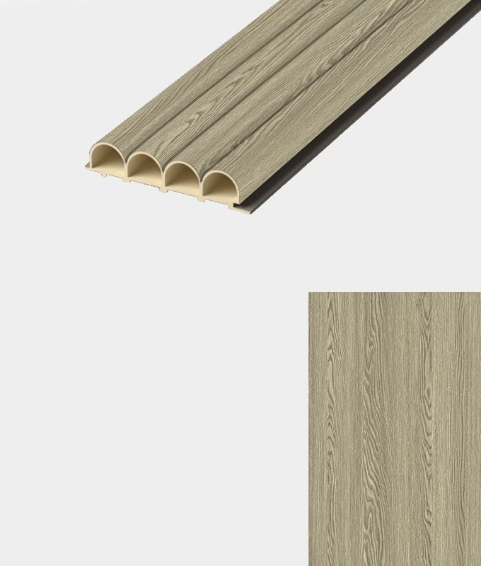 8032 LATTEN PANEEL: Eiken Light - L280 X B10 X H1,95 cm - Afbeelding 1