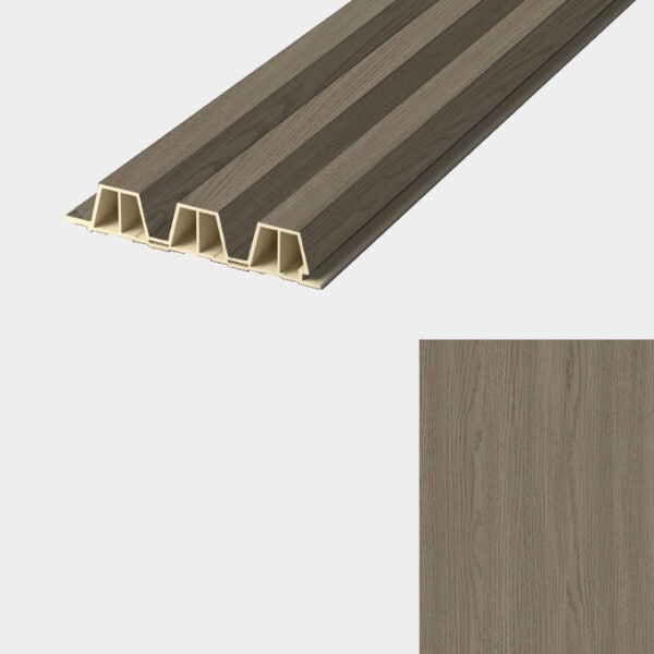 LATTEN PANEEL: Essen Dark Grey wash – L280 X L21,5 X B4,5 cm